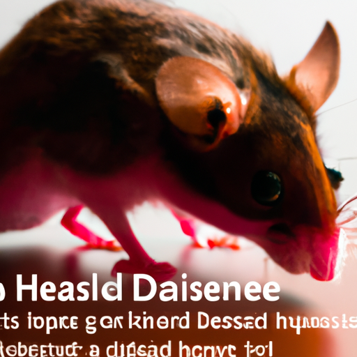 1. תמונה של עכבר עם כיתוב המדגיש מחלות שהם יכולים להפיץ